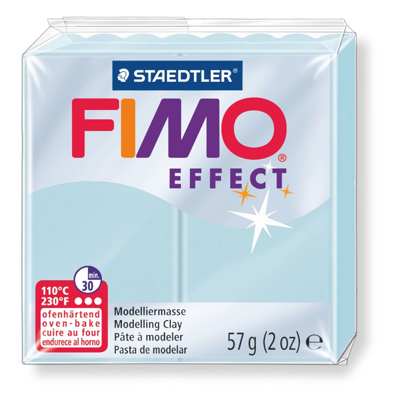 FIMO® effect Oven bake clay Blue Ice Quartz