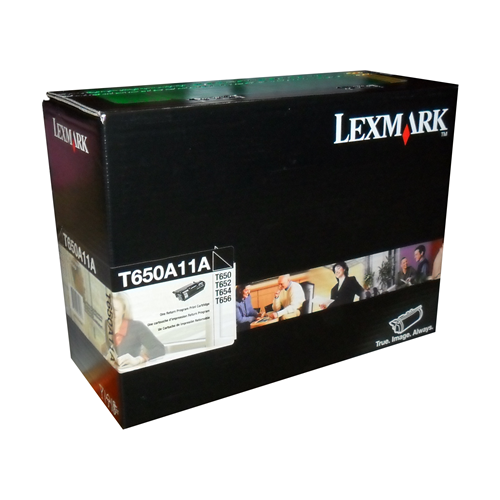 Lexmark T650, T/X652, 654, X651, 656, 658 Return Programme 7K Print Cartridge Part no.: T650A11A