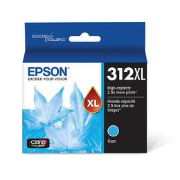 T312XL220 Epson 312XL Claria XL High Capacity Cyan Original Ink Cartridge