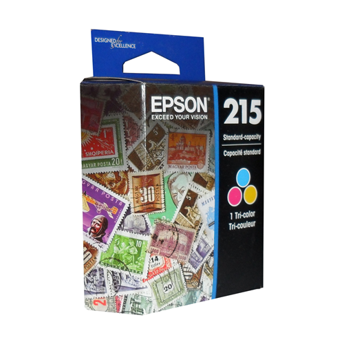 T215530S Epson 215 triColor Original Ink Cartridge