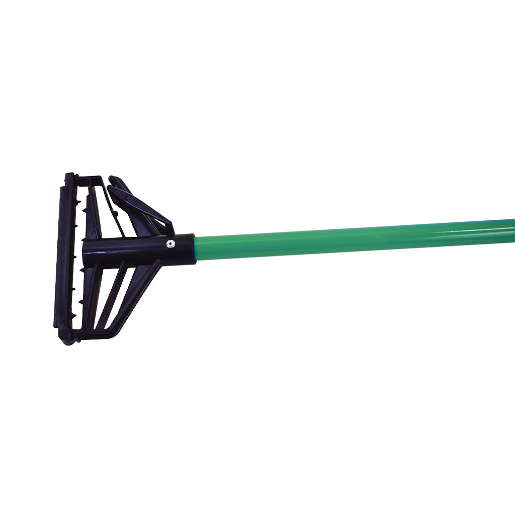 Quick Release 60" Fiberglass Mop Handle Green