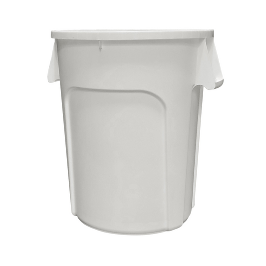 32 gal Waste Container White