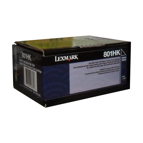 Lexmark CX410,510 Black Return Program 4K Toner Cartridge