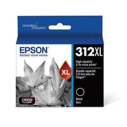 T312XL120 Epson 312XL Claria XL High Capacity Black Original Ink Cartridge