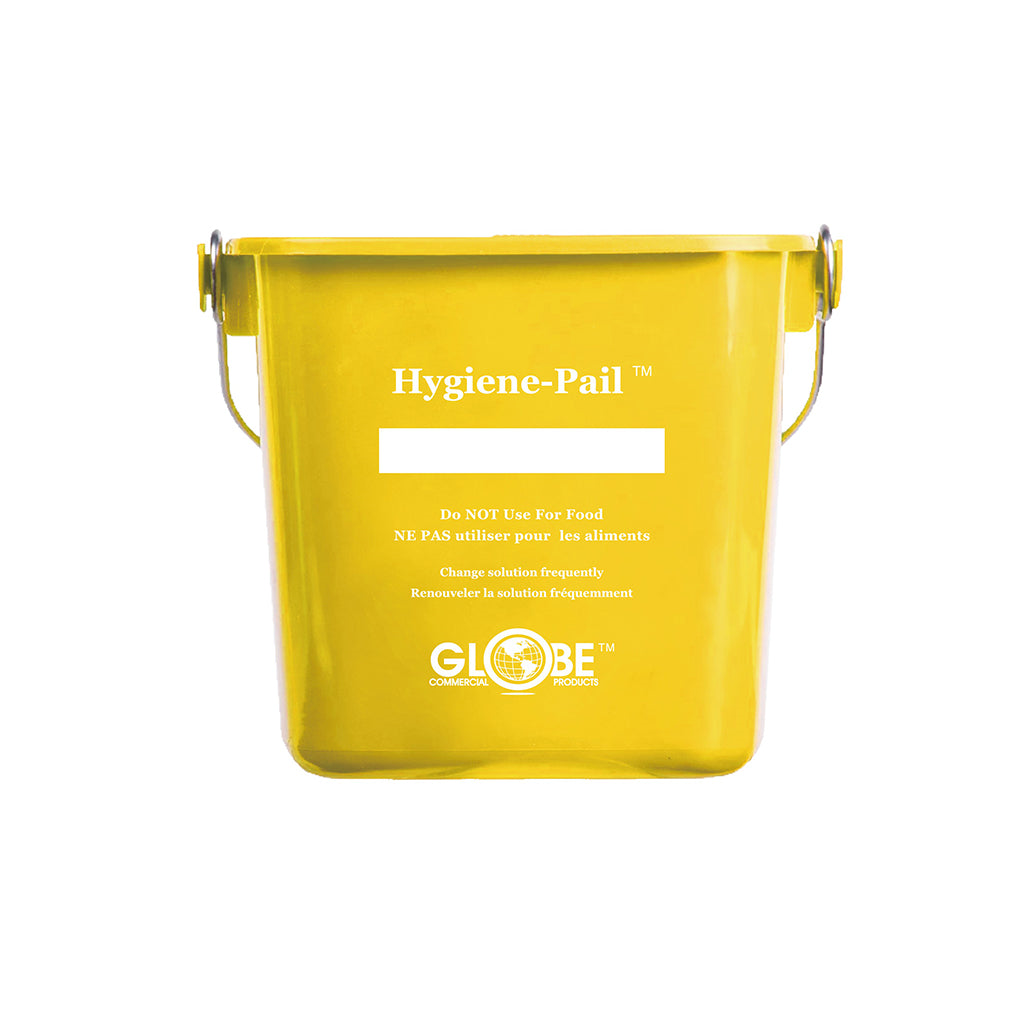 3Qt Sanitizing Pail - Yellow