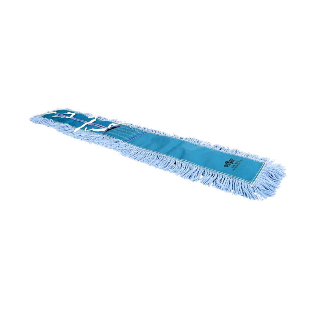 Pro-Stat® Dust mop head 48" x 5" Blue Tie-On