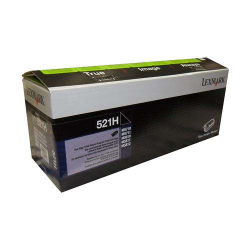 Lexmark MS/MX710, 711, 810, 811, 812 Return Programme 25K Toner Cartridge Part no.: 52D1H00