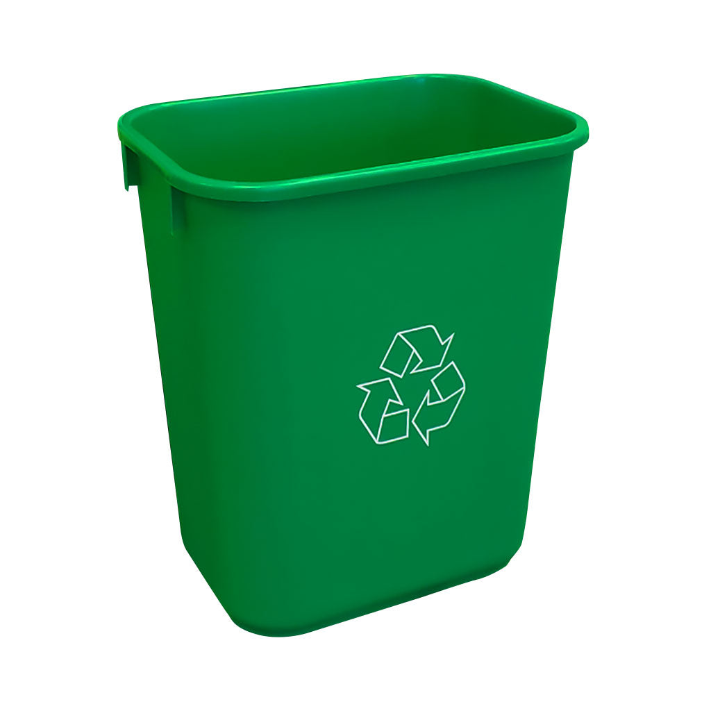 Soft Wastebaskets 39L Green