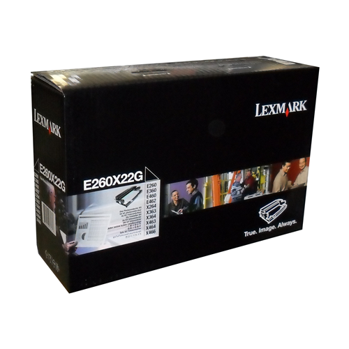 Lexmark E/X26x, 36x, 46x 30K Photoconductor Part no.: E260X22G