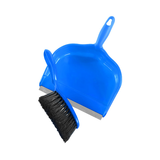 Clip-On Dust Pan and Brush Set