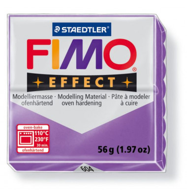 8020-604-08 STAEDTLER FIMO® effect Oven bake clay Purple