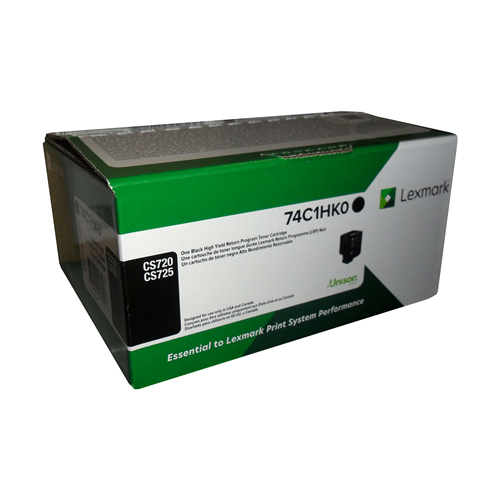 Lexmark CS/CX725 Black Return Program 20K Toner Cartridge