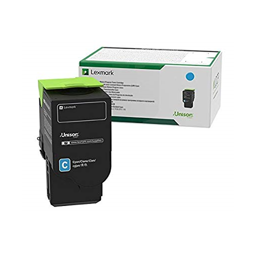 Lexmark C/MC2325, 2425, 2535, MC2640 Cyan Return Program 1K Toner Cartridge Part no.: C2310C0