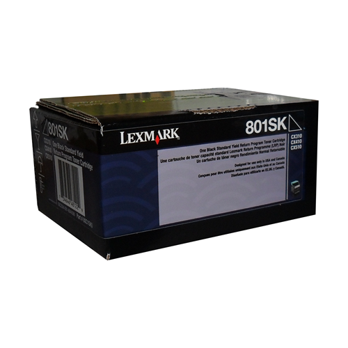 Lexmark CX310,410,510 Black Return Program 2.5K Toner Cartridge