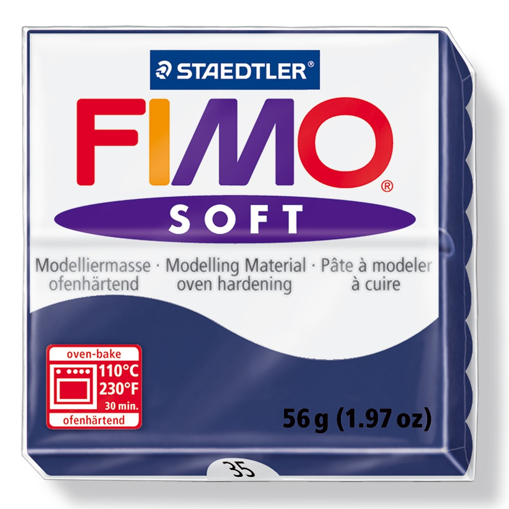 8020-35-08 STAEDTLER FIMO® Soft Oven bake clay Windsor Blue