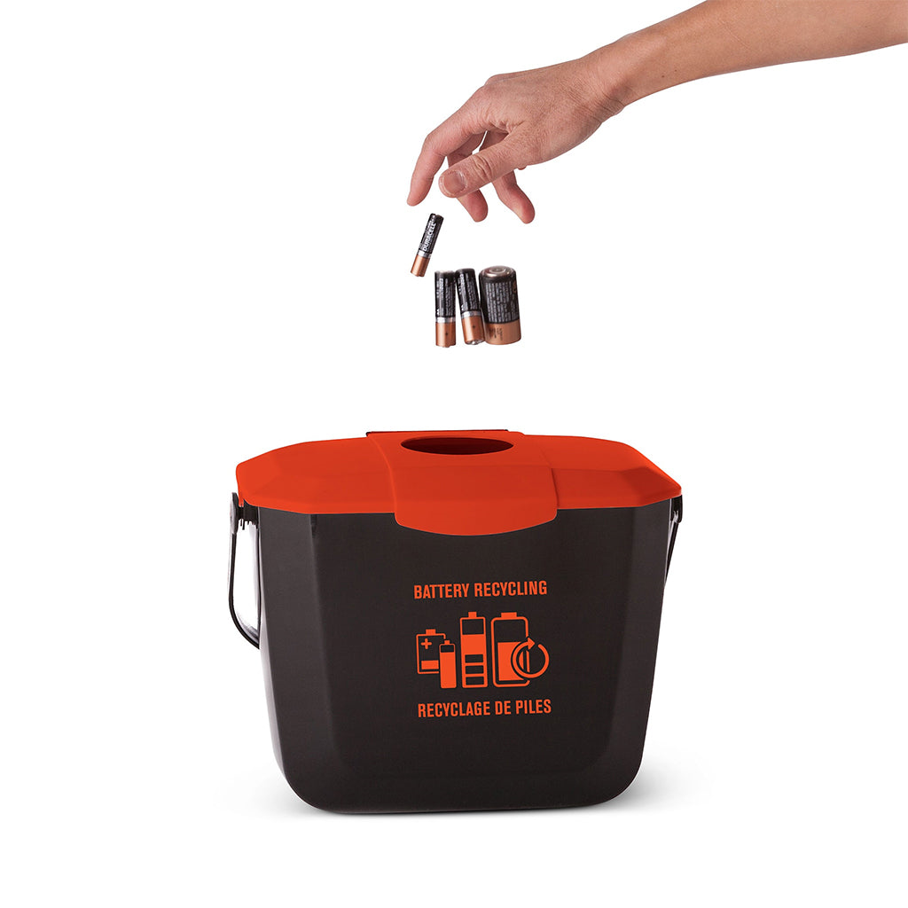 Battery Collection Bin 2 Gallon