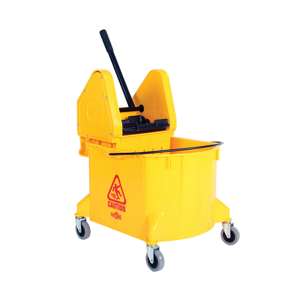 40 Qt Downpress Bucket and Wringer  Yellow