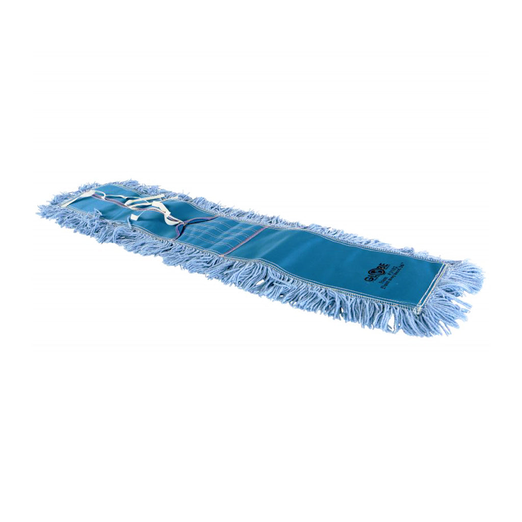 Pro-Stat® Dust mop head 36" x 5" Blue Tie-On