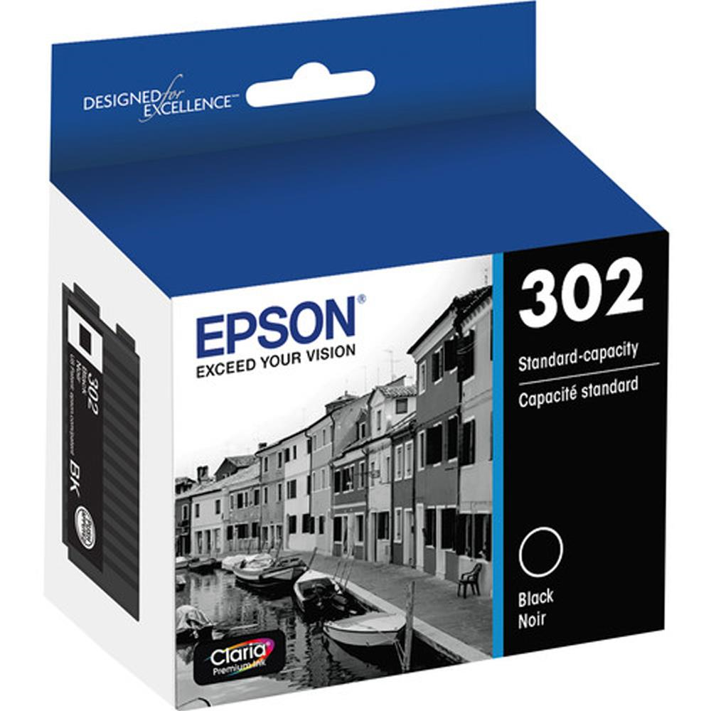 T302020S Epson 302 Black Original Ink Cartridge