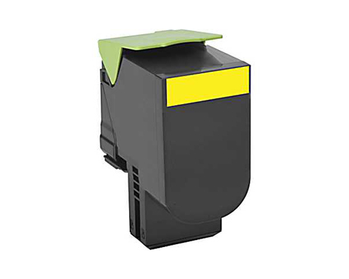 Lexmark CX310, 410, 510 Yellow 2K Toner Cartridge Part no.: 80C0S40