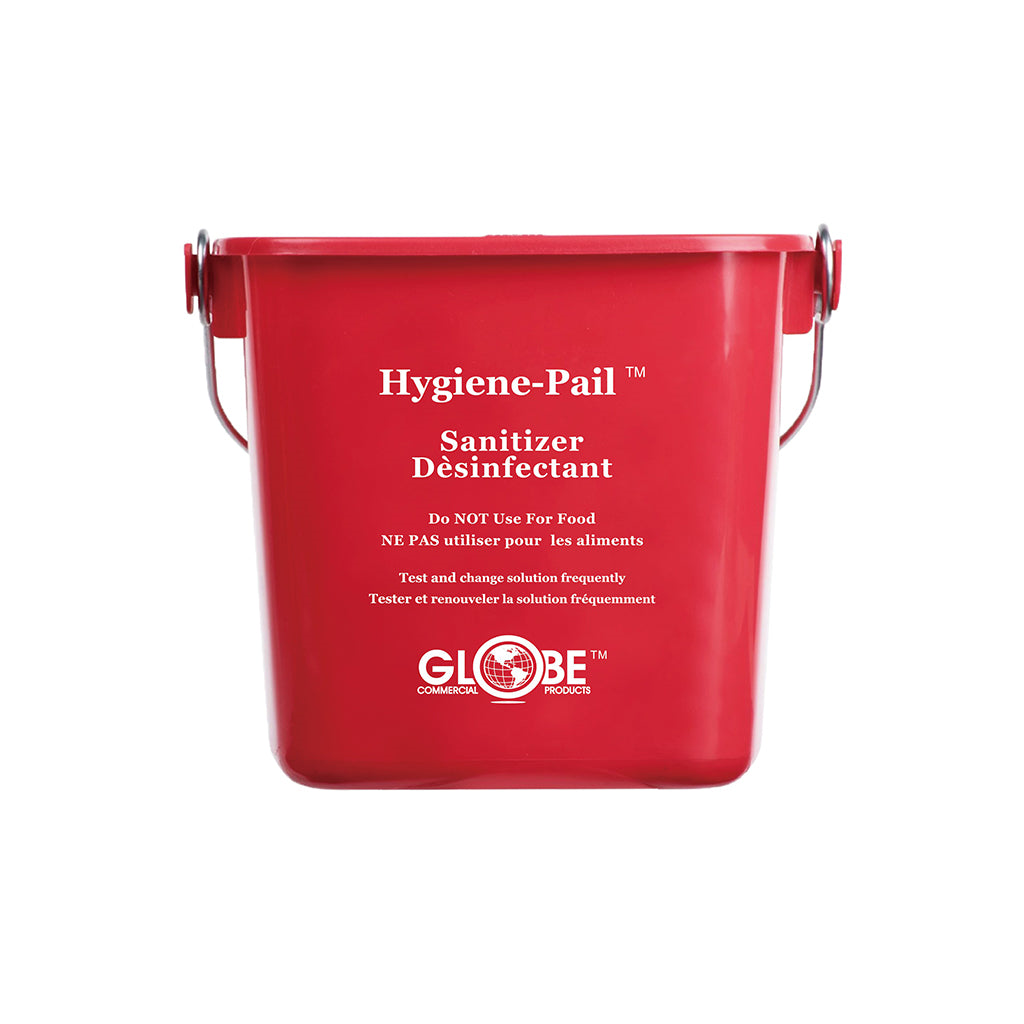 3Qt Sanitizing Pail - Red