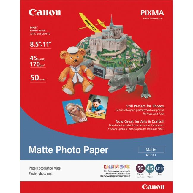 MP-101 8.5" x 11" Matte Photo Paper (50 sheets/pkg)