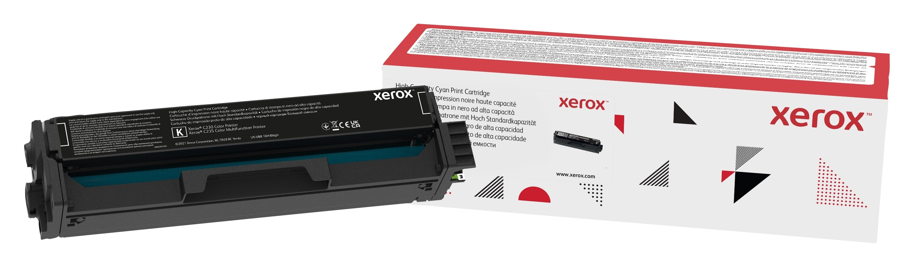 006R04391  Xerox Black HC Print Cartridge, Xerox C230 / C235 Color Printer/Multifunction