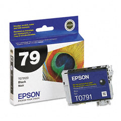 T079120 Epson 79 High-Capacity Black Original Ink Cartridge