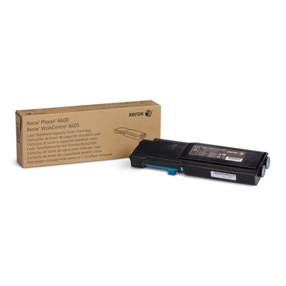 106R02241 Phaser 6600/WorkCentre 6605, Std Capacity Cyan Toner Cartridge