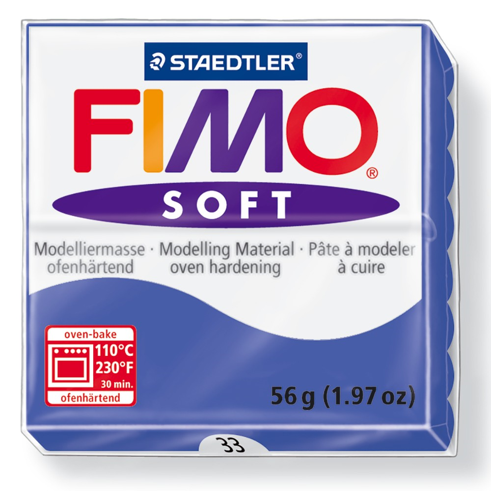 8020-33 STAEDTLER FIMO® Soft Oven bake clay Brilliant Blue