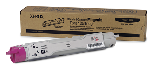 106R01215 Magenta Standard Capacity Toner Cartridge, Phaser 6360