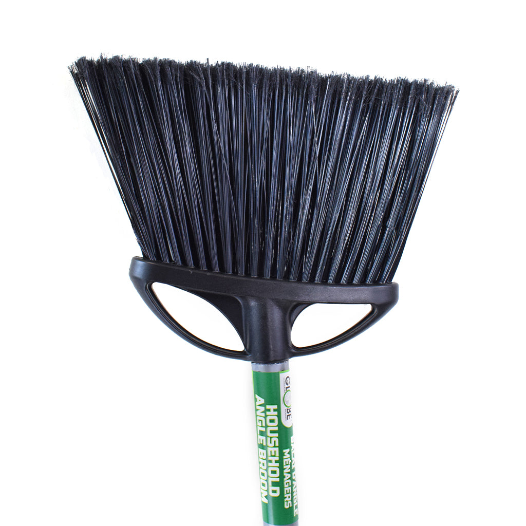 10" Angle Broom w/ 48" Metal Handle