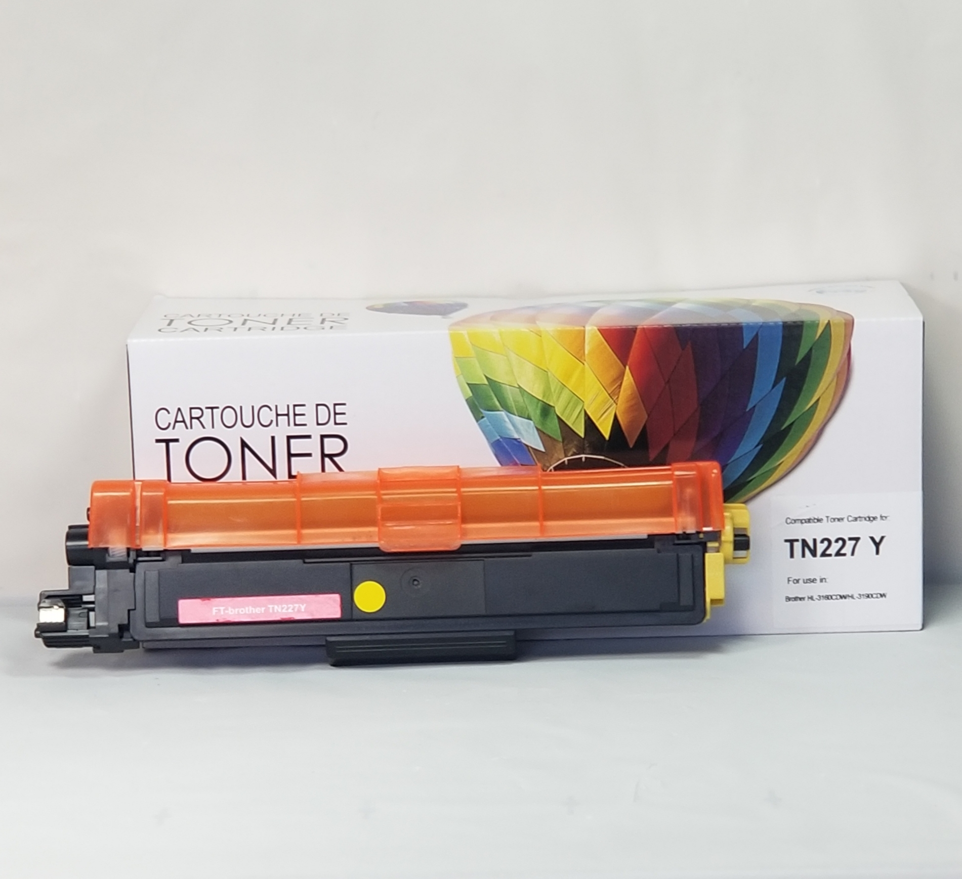 CTTN227Y COMPATIBLE TN227Y BROTHER YELLOW TONER