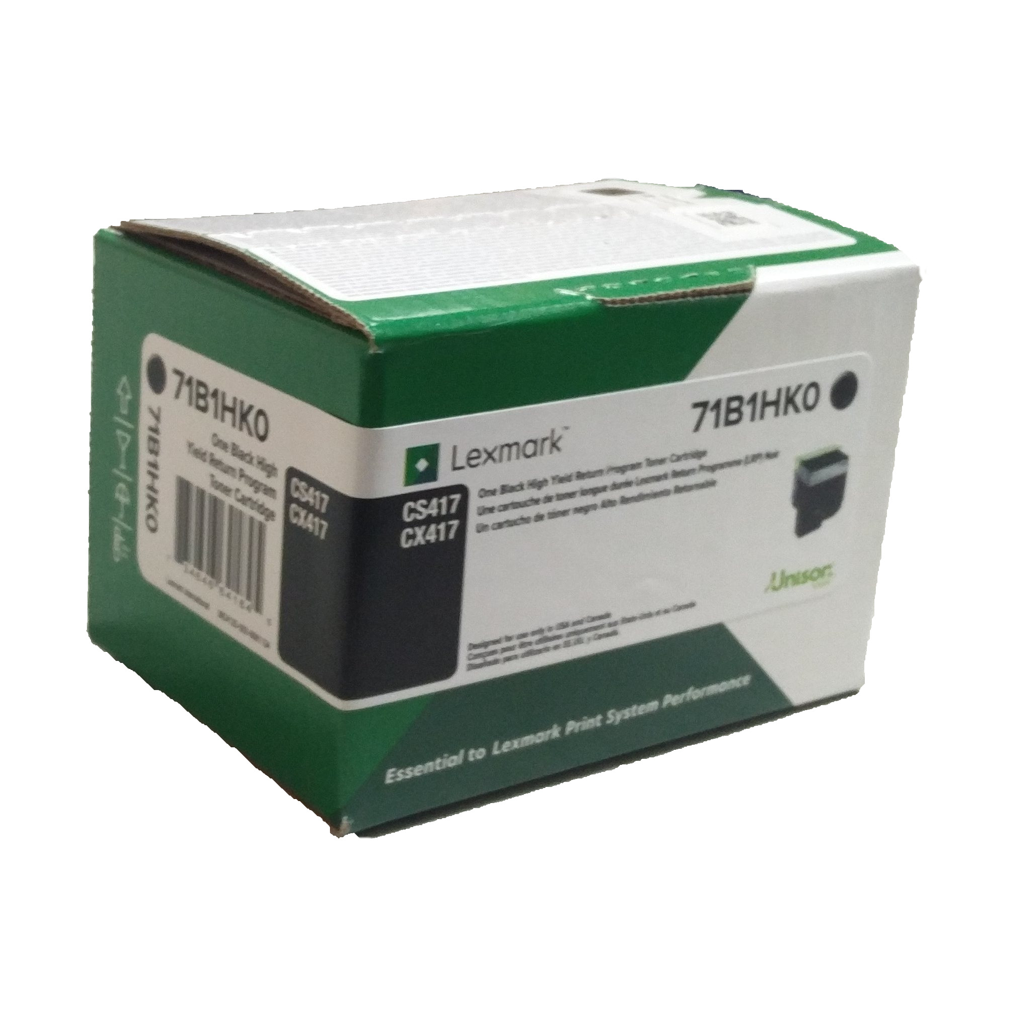 Lexmark CS/CX517 Black Return Programme 8K Toner Cartridge Part no.: 71B1XK0