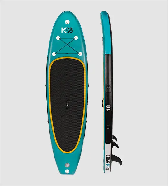 K&B Sport - Inflatable Paddle Board 10' - Teal