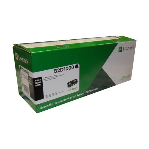 Lexmark MS/MX710, 711, 810, 811, 812 Return Programme 6K Toner Cartridge Part no.: 52D1000