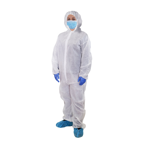 Disposable Coverall with Hood XL