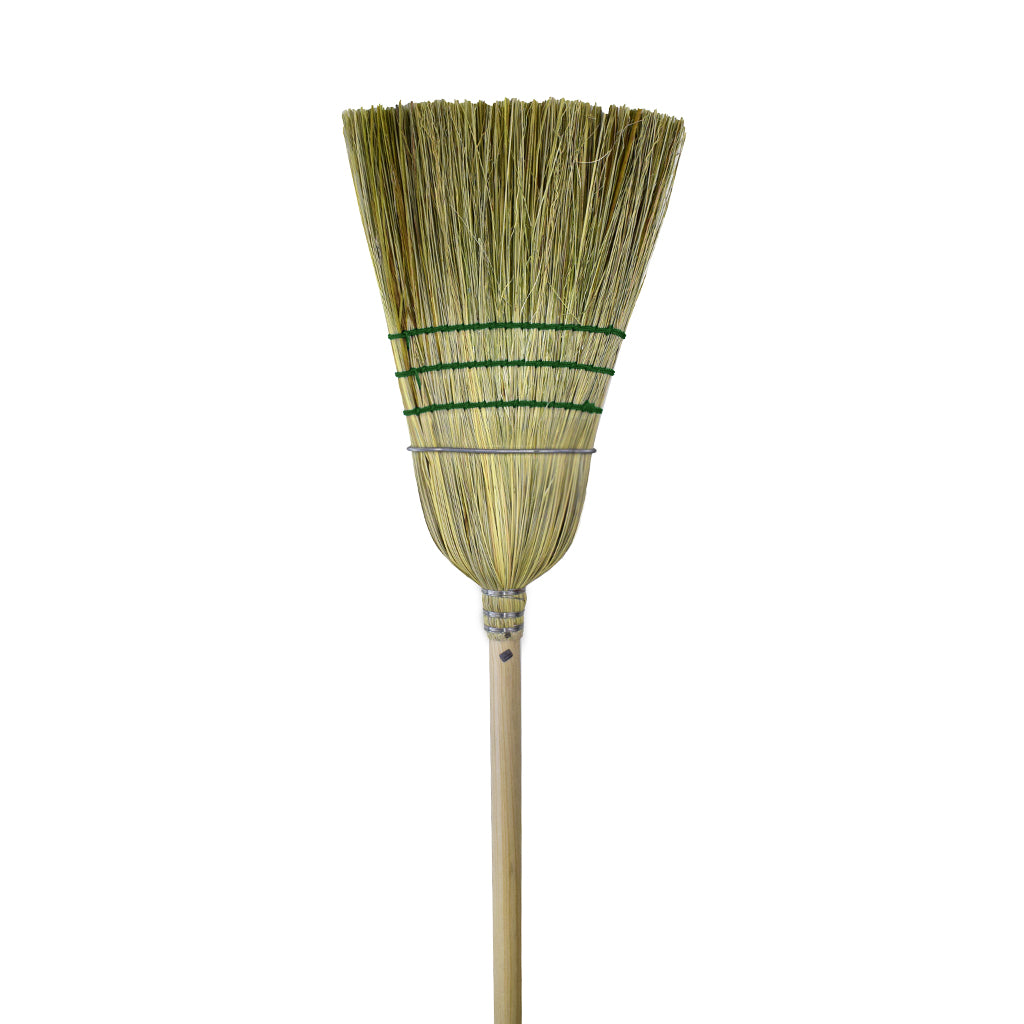 Industrial Corn Broom 1 wire 3 string