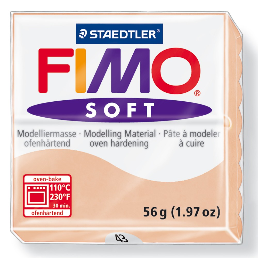 8020-43-08 STAEDTLER FIMO® Soft Oven bake clay Pale pink