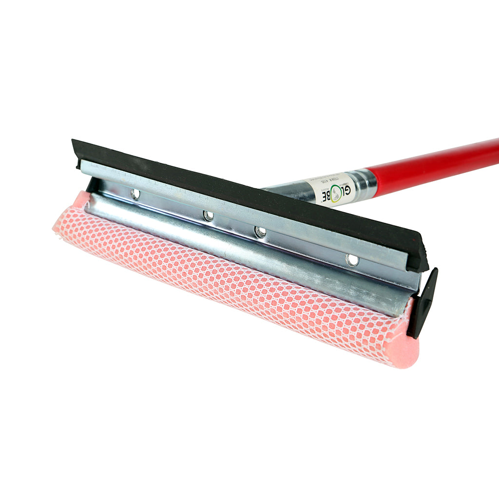 10" Wide Auto Winshield Squeegee - 22" Long Handle