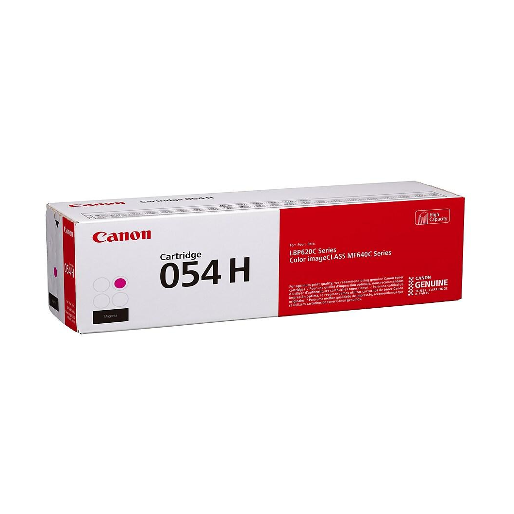 Canon 054H Magenta Cartridge, High Yield SKU 3026C001