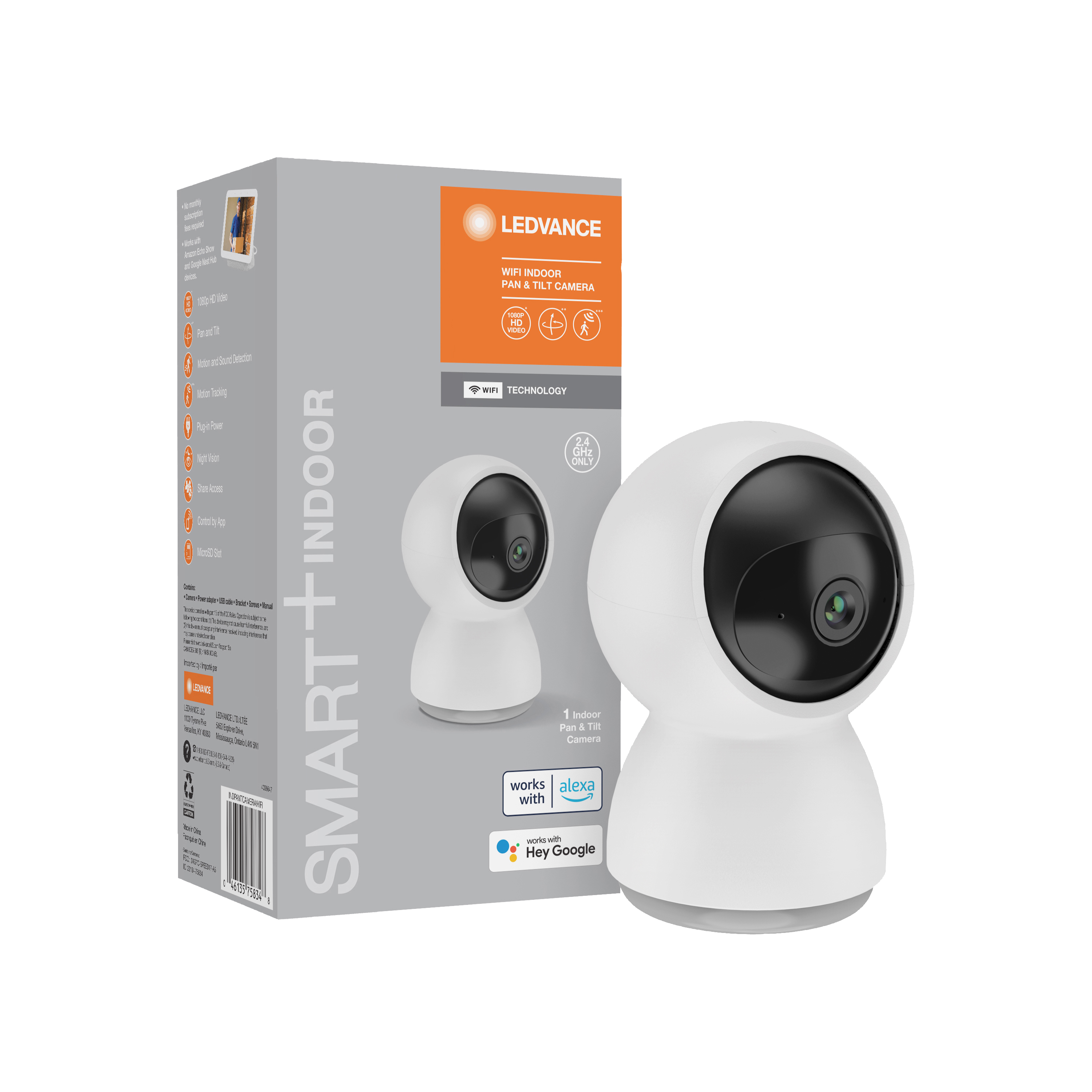 SMART+ WiFi Indoor Pan & Tilt Camera