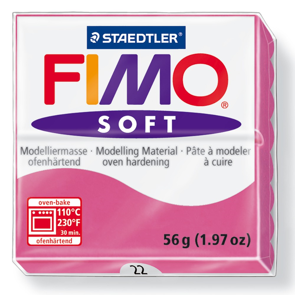 8020-22-08 STAEDTLER FIMO® Soft Oven bake clay Raspberry