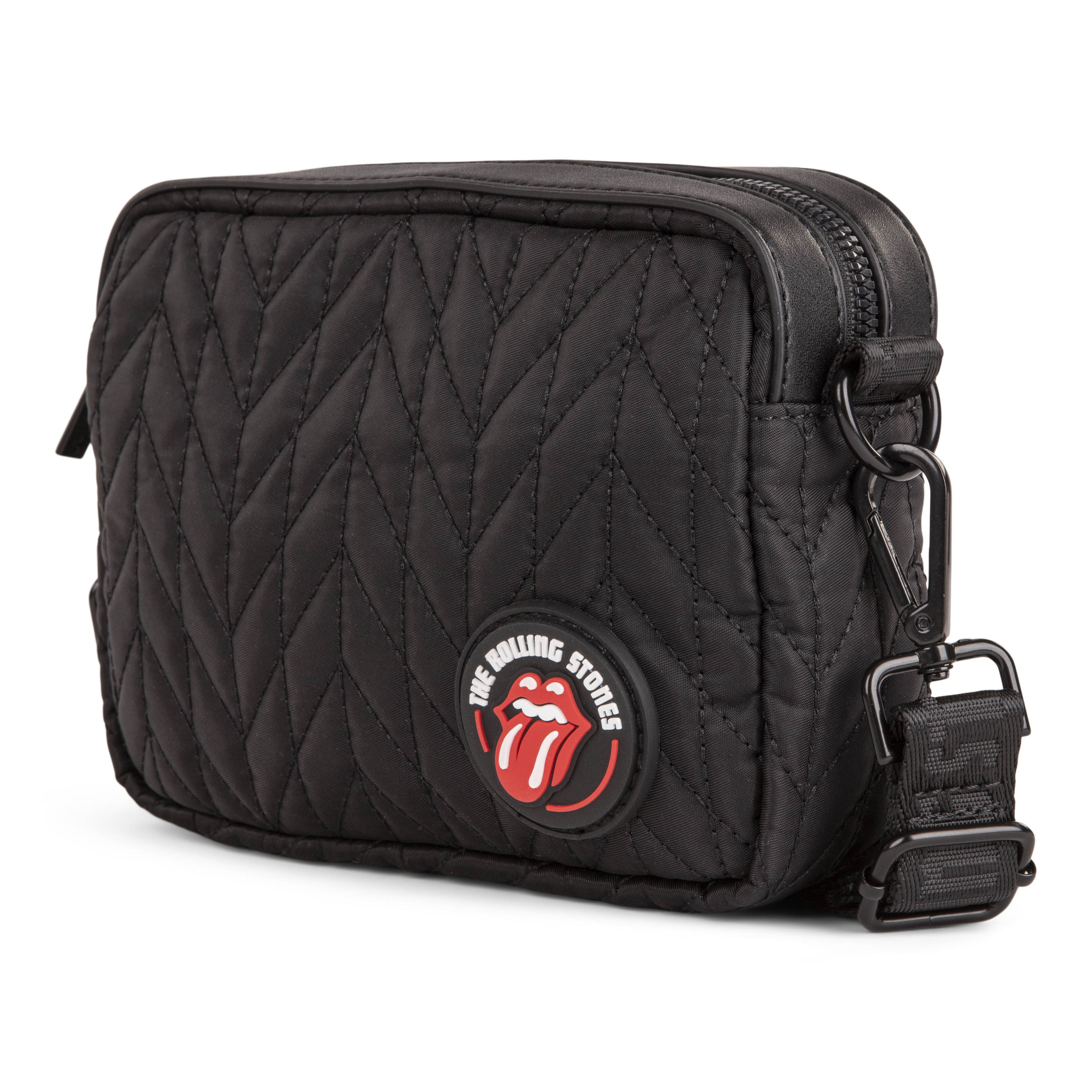 CBY6070RS The Rolling Stones Iconic Collection Crossbody Bag - Quilted Nylon