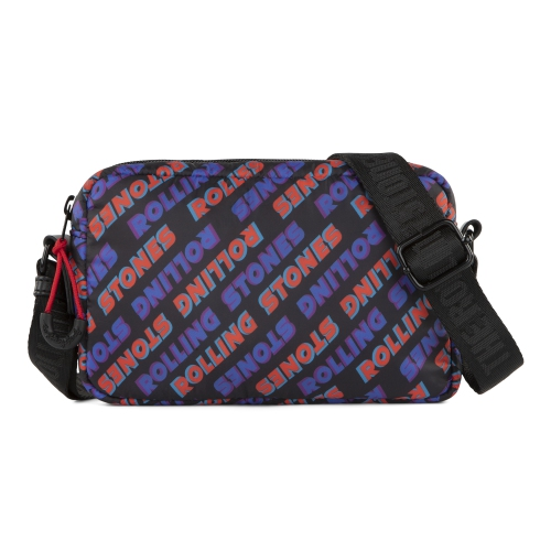 CBY6033RS The Rolling Stones Blue Bridges Crossbody Bag - Nylon