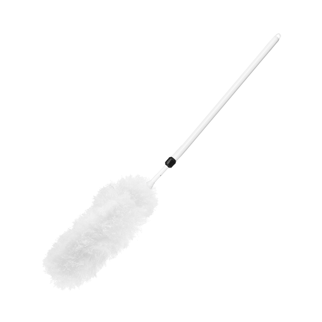 Long Handle Microfiber Duster w/ Hanging Cap