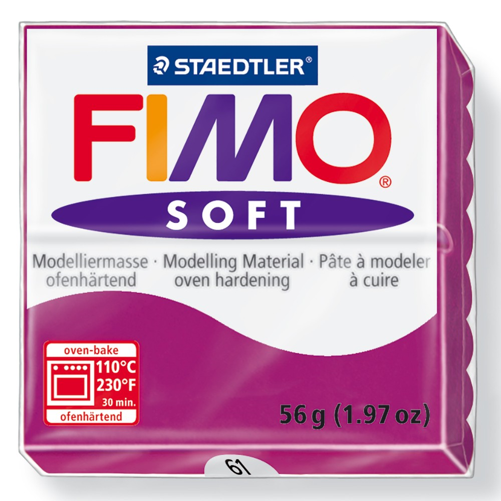 8020-61-08 STAEDTLER FIMO® Soft Oven bake clay Purple