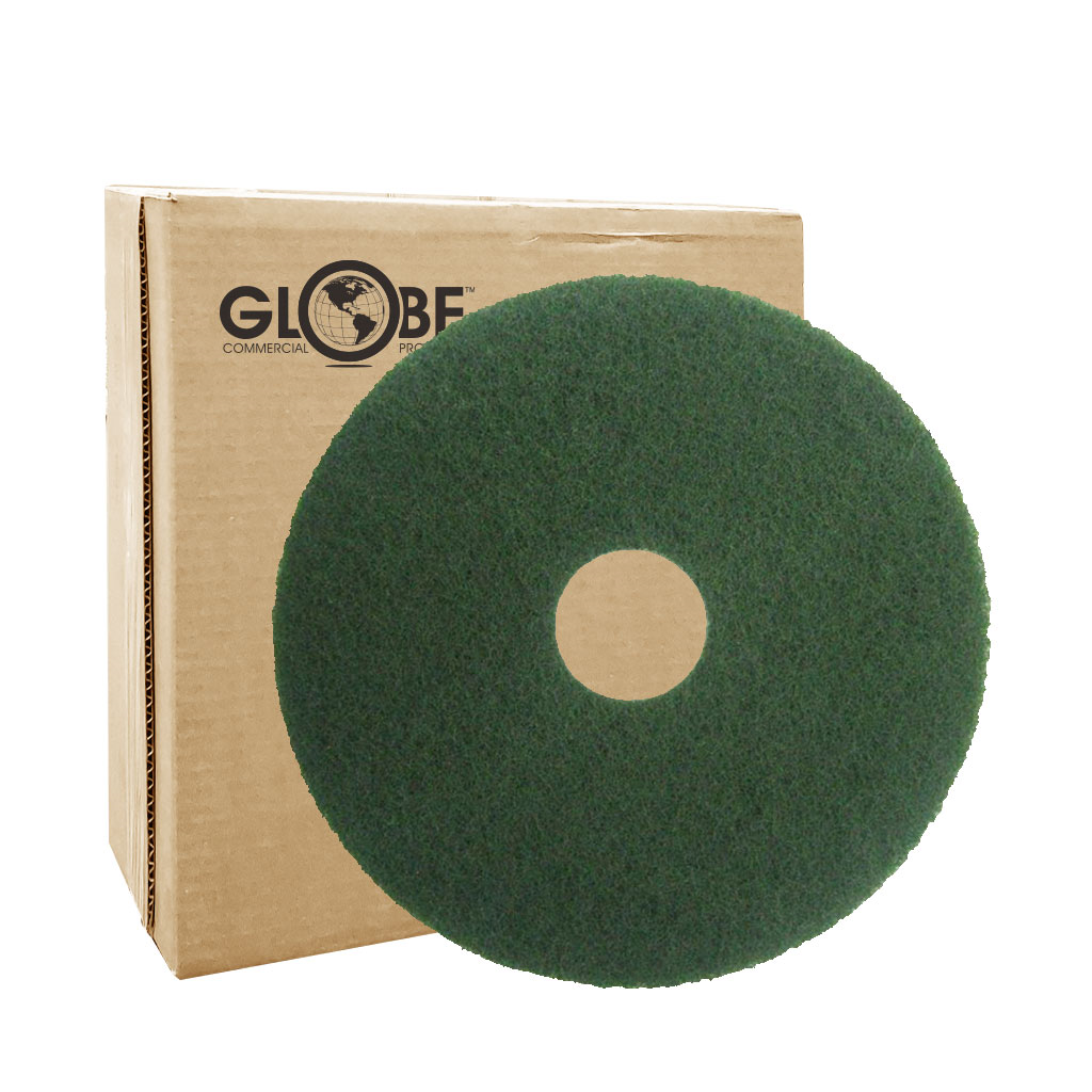 13"  Green Scrubbing Floor Pad