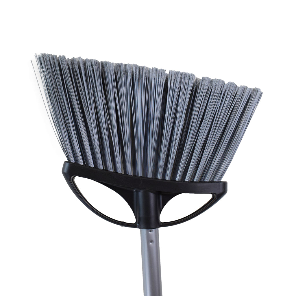 12" Large Angle Broom w/ 48" Metal Handle