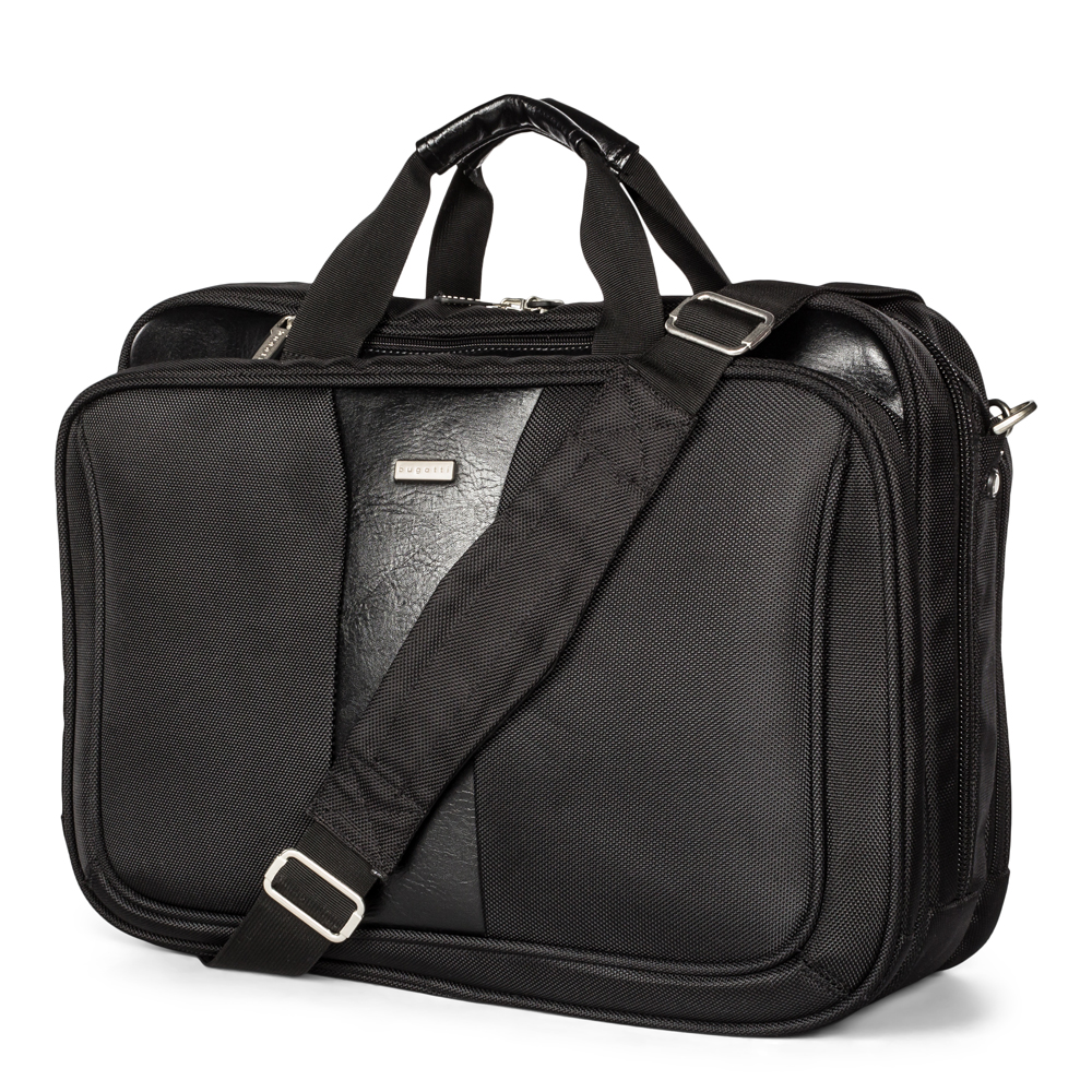 Bugatti Gregory Briefcase - EXB1707-BLACK